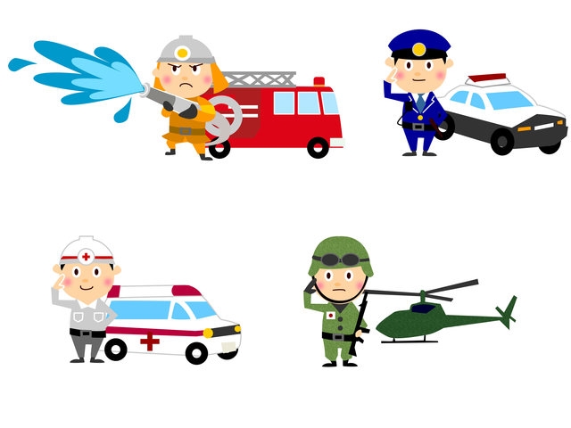 自衛官イラスト