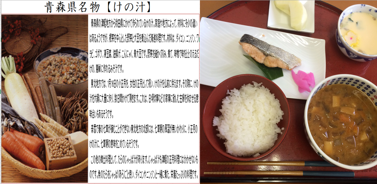 青森県メニュー
