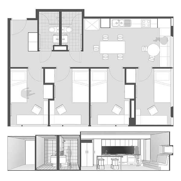 オーストラリア留学 Browns 学生アパートメント 名古屋・岐阜・大垣 留学エージェント