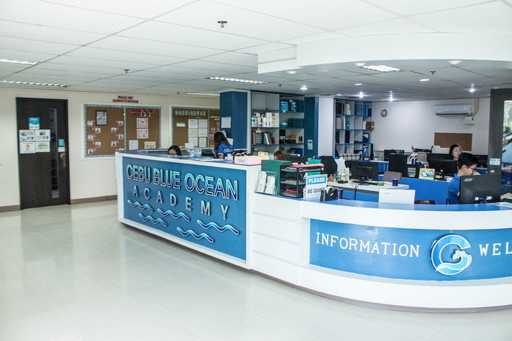 フィリピン セブ Cebu Blue Ocean 受付 2