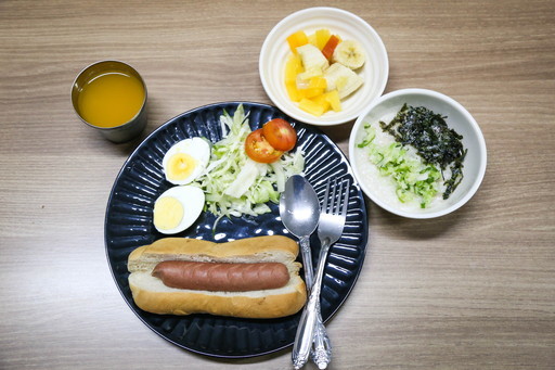 フィリピン セブ Cebu Blue Ocean 朝食 1