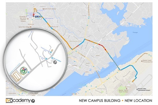 フィリピン セブ島留学 EV Academy マップ 名古屋 岐阜 三重 留学エージェント