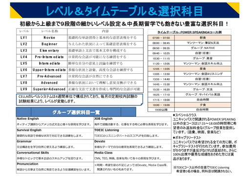 フィリピン留学 セブ島留学 CELLA パンフレット 12 名古屋 岐阜 留学エージェント