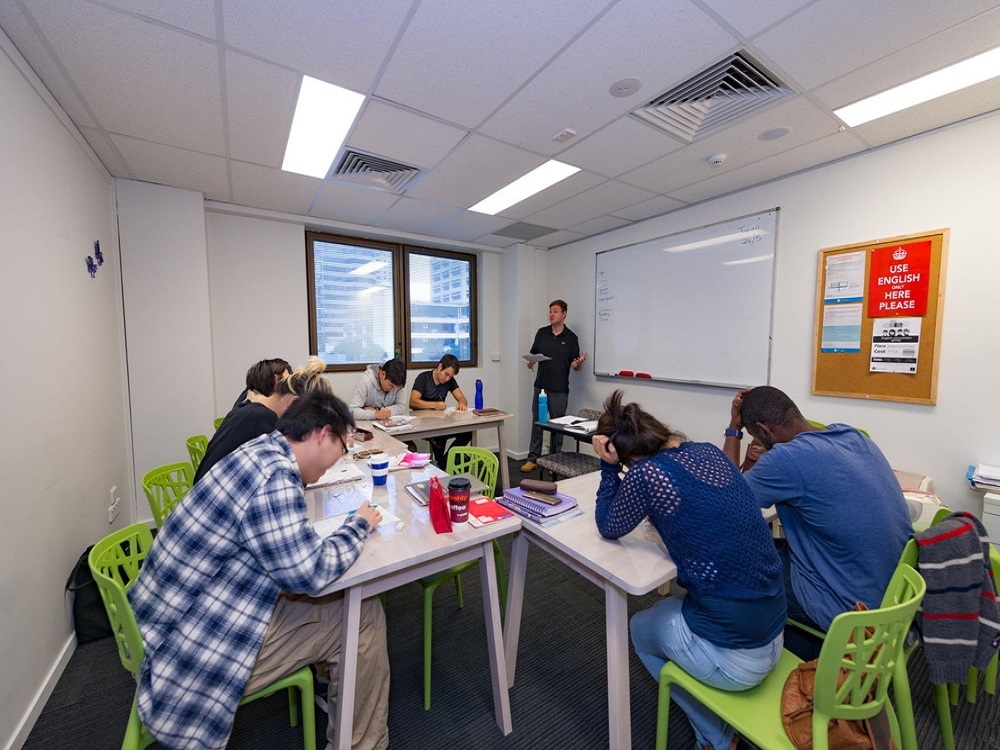 オーストラリア ブリスベン留学 ワーキングホリデー Sun Pacific College 写真 クラス 1 ライフアブロード