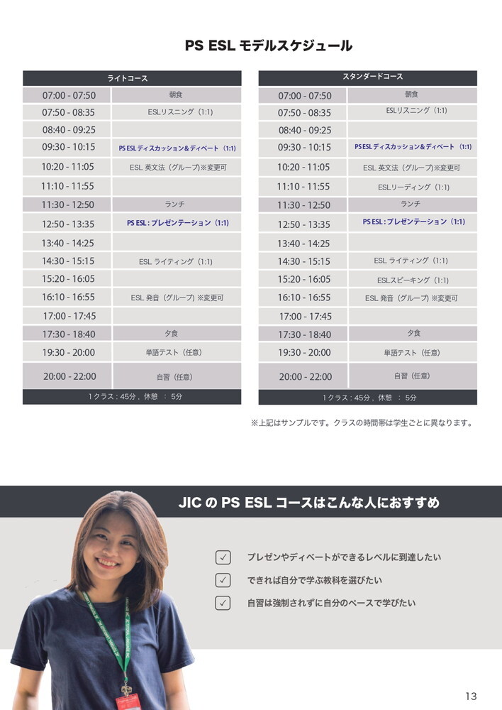 フィリピン留学 バギオ留学 Baguio JIC カリキュラム 13 留学エージェント ライフアブロード