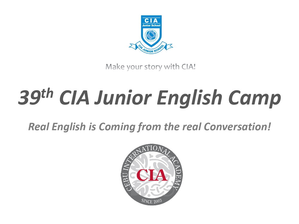 フィリピン留学 セブ島留学 ジュニアキャンプ 2023.07.27 - 08.17 39th CIA Junior Camp 1