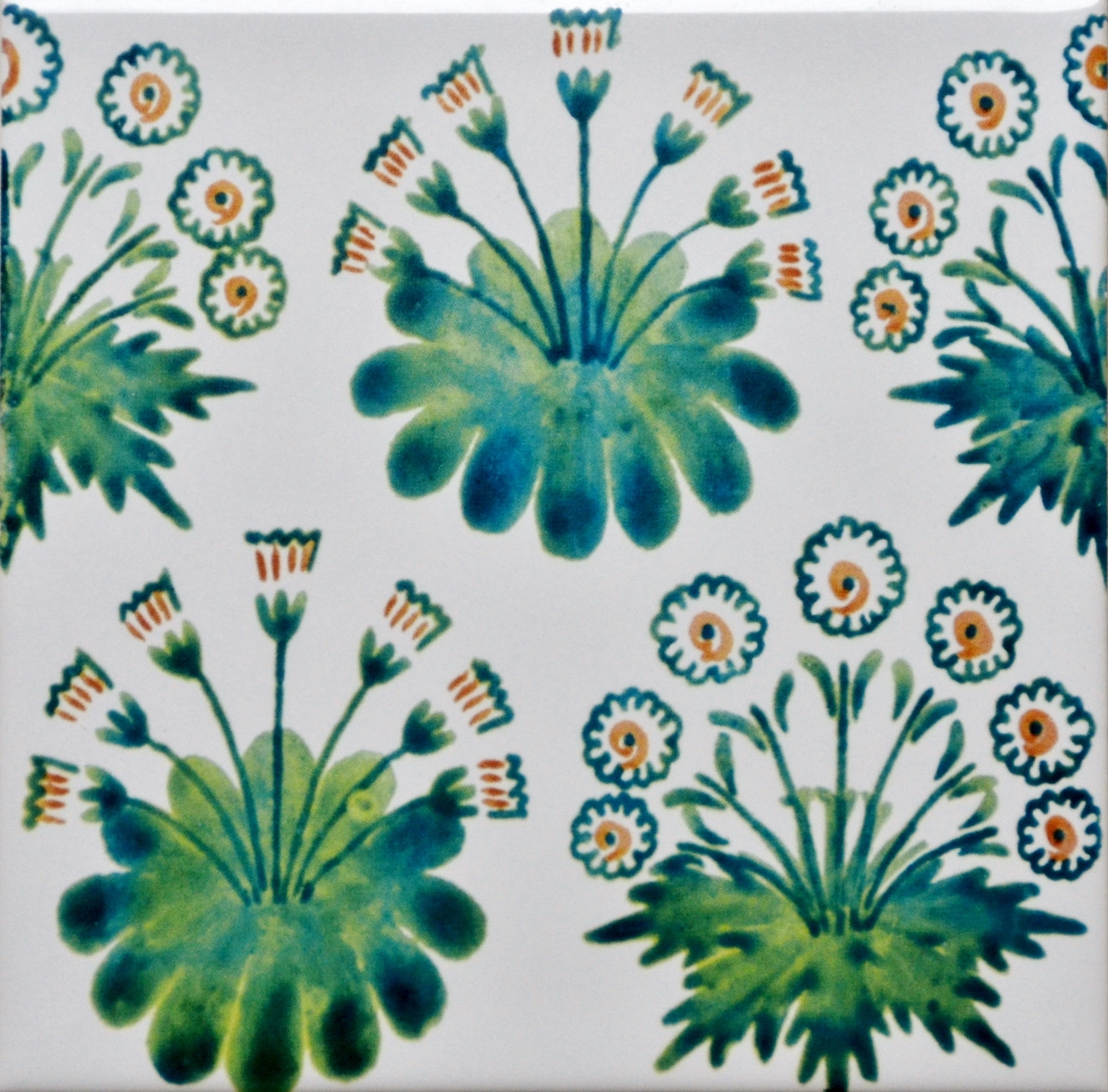 Daisy Green Tile