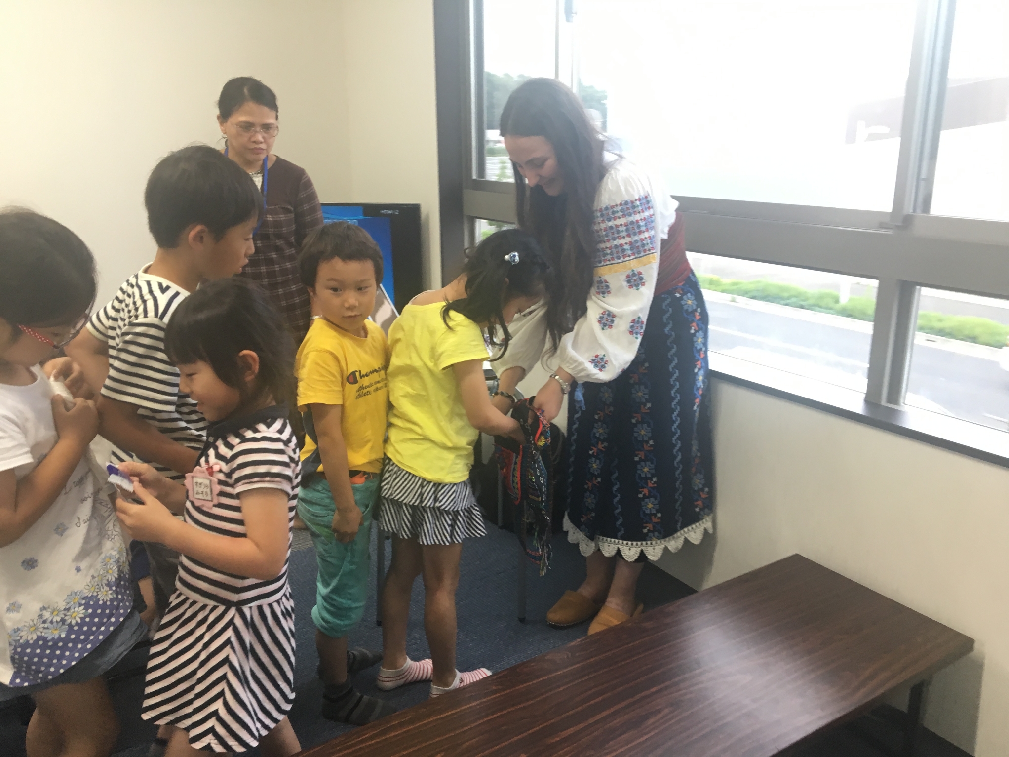 モルドバ留学生と交流