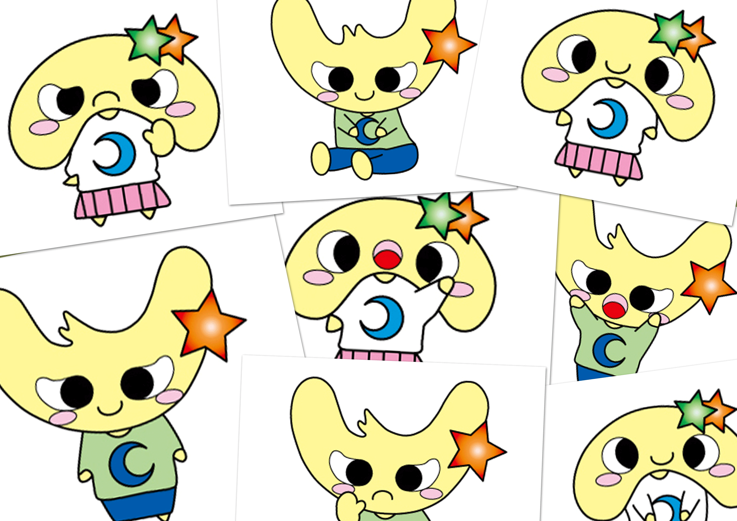 さらキャラクター勢ぞろい