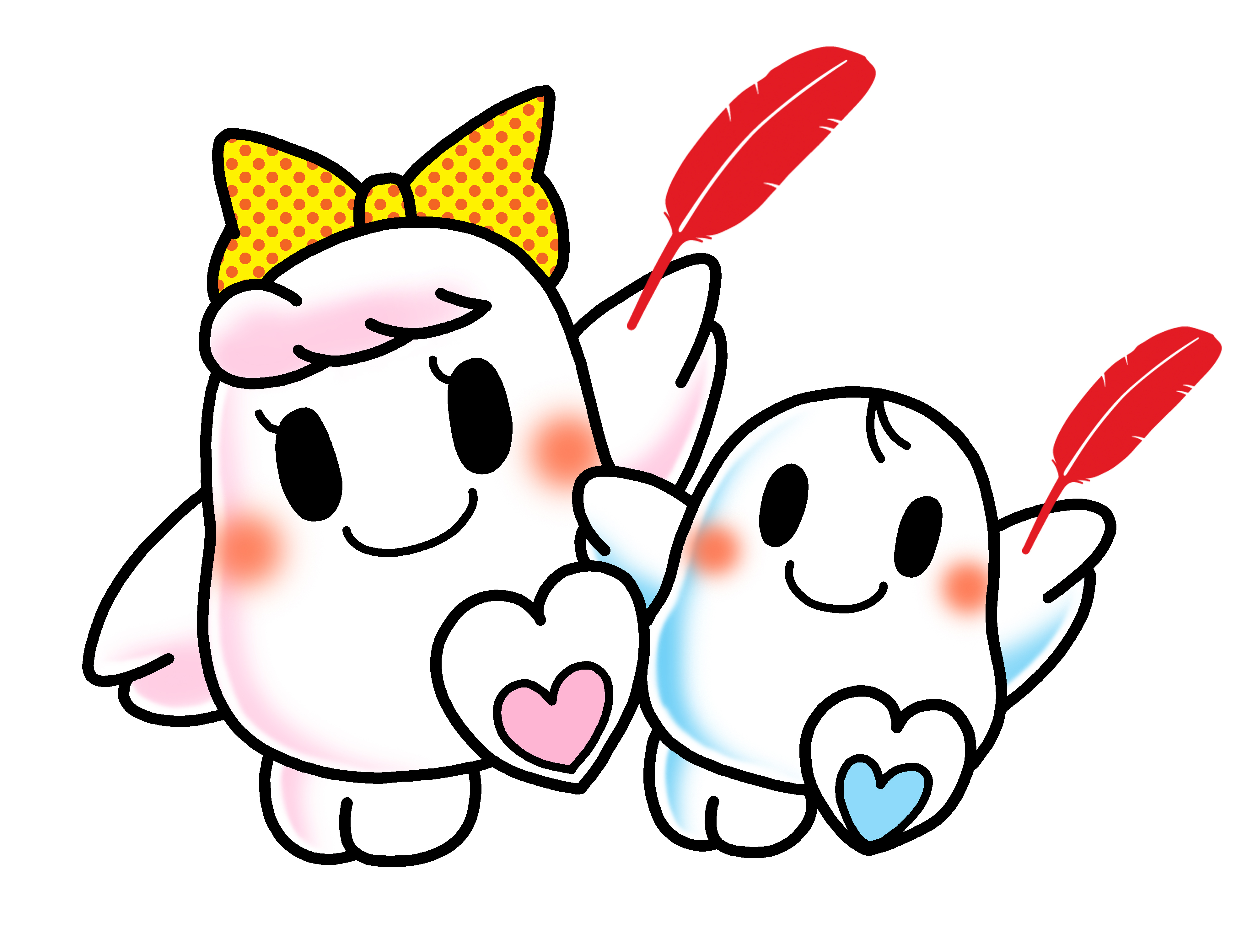 赤い羽根キャラクター