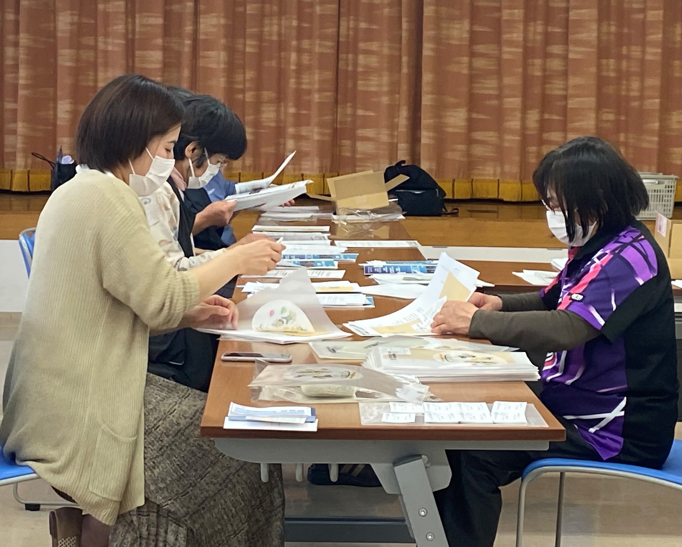 郵送作業