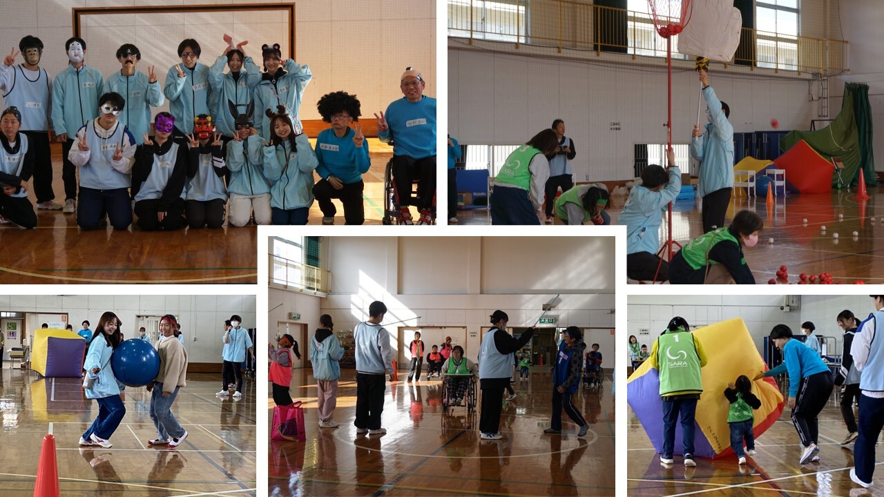 みんな笑顔で運動会