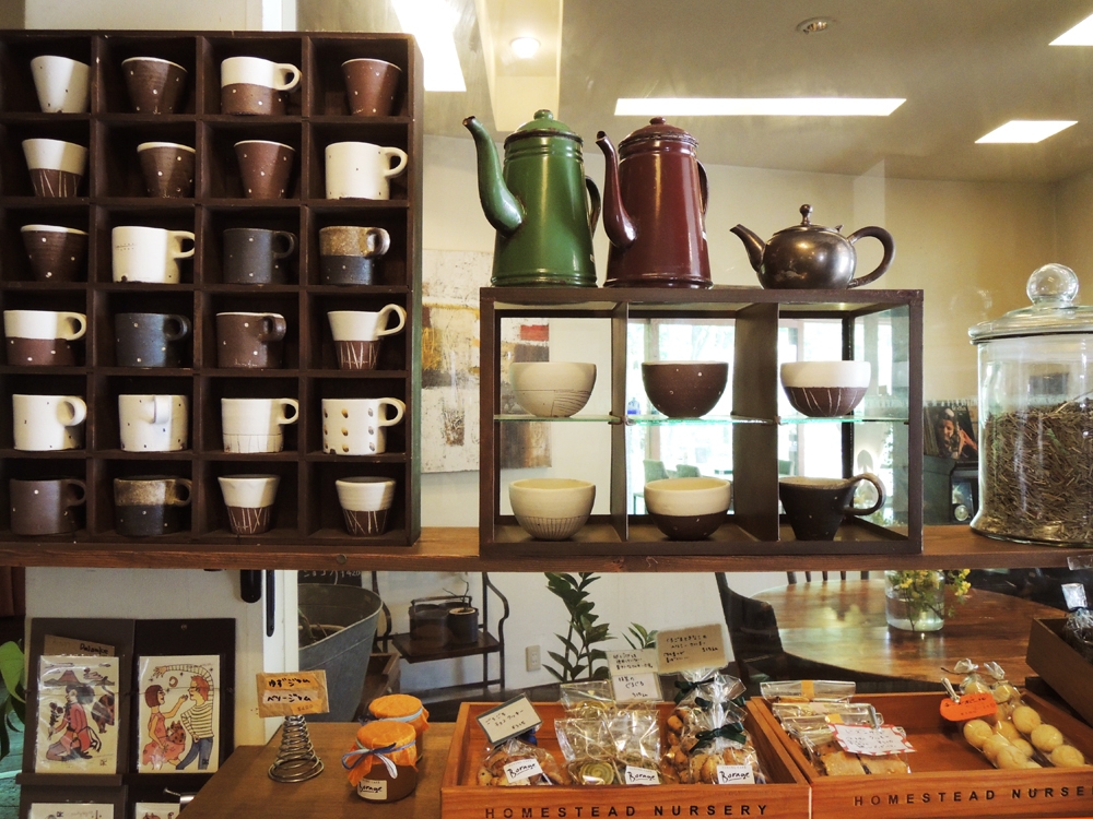 雑貨コーナー_ダイニングカフェボリジ