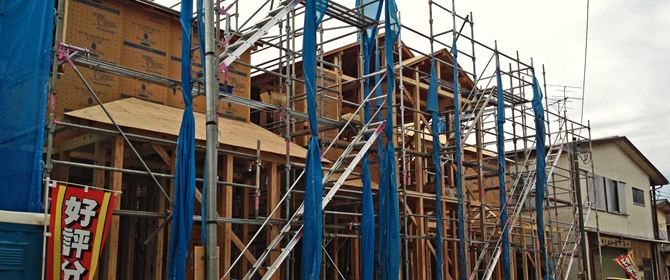 工事施工の流れ