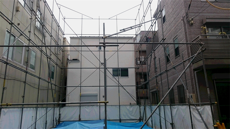 先行足場
