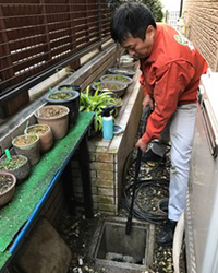 排水管洗浄