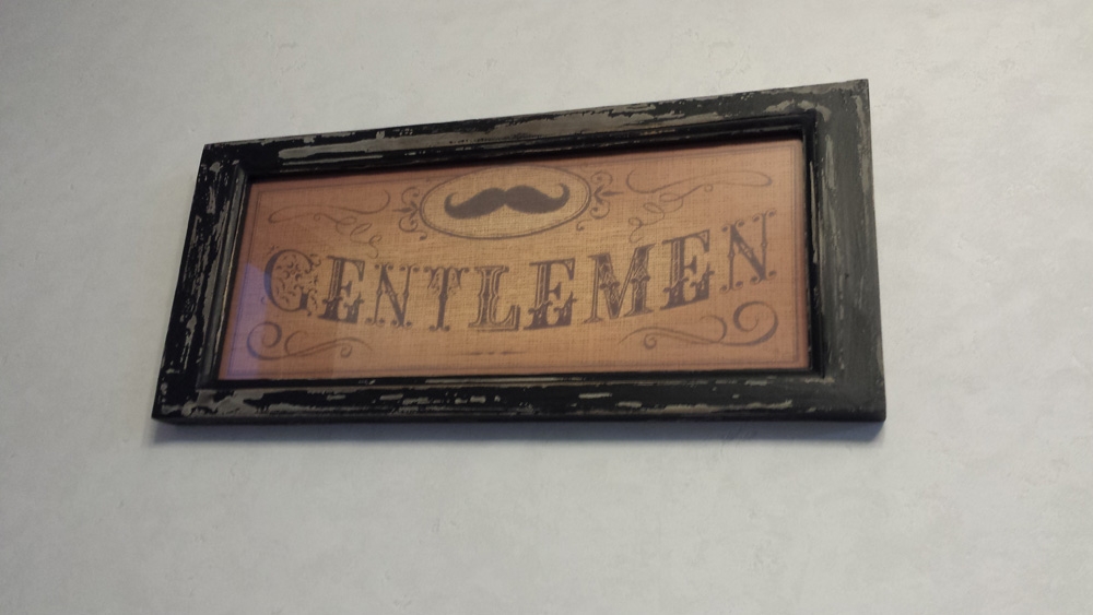 バーバービアード 看板