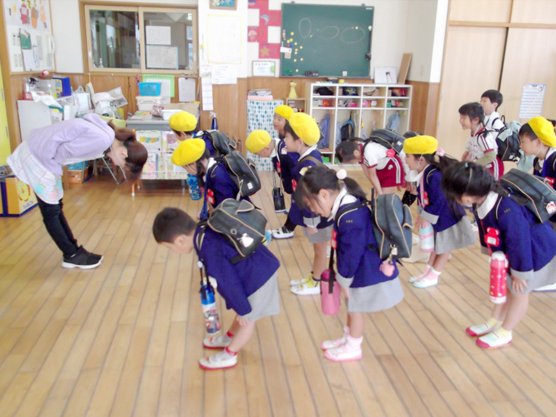 園の一日のながれ・帰りの会