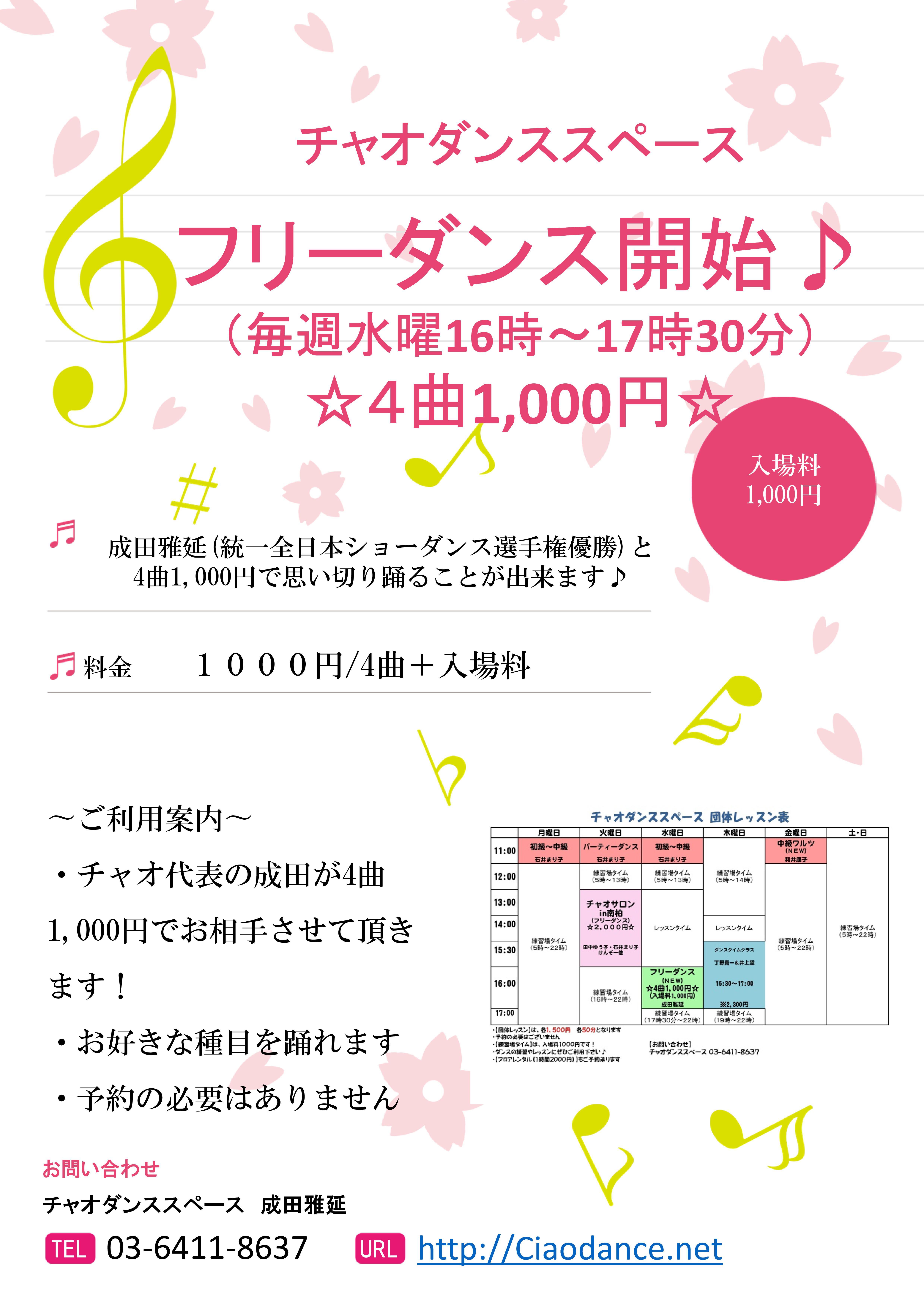 Microsoft PowerPoint - フリーダンス案内