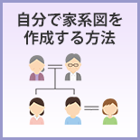 自分で家系図を作成する方法
