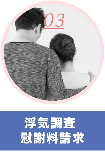 浮気調査  慰謝料請求