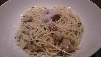 フォアグラパスタ