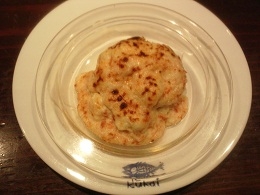 香箱蟹のグラタン