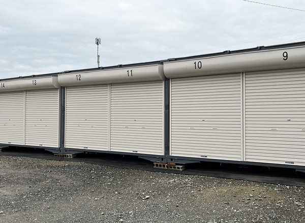 鍵付きシャッター