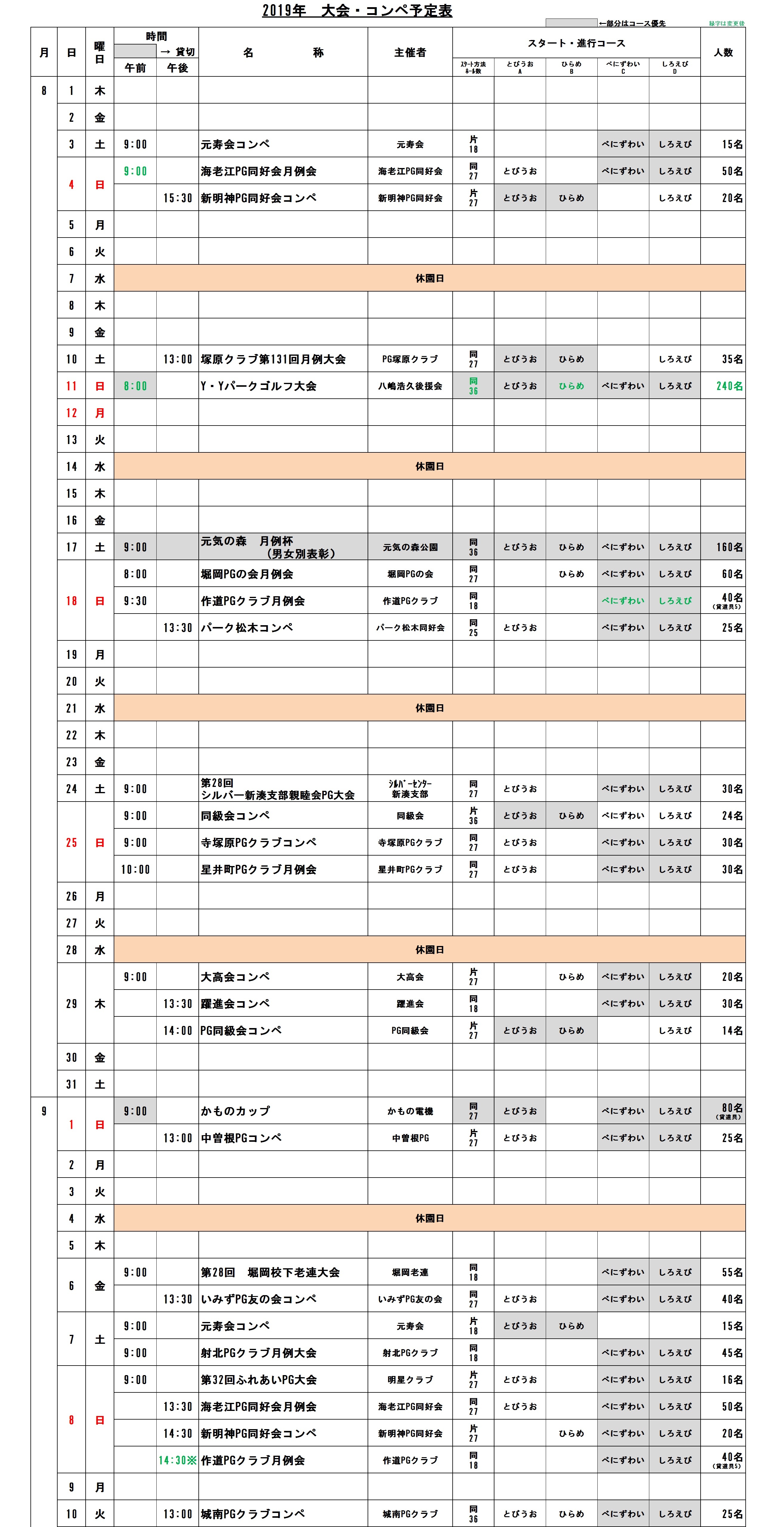 HP用8月より
