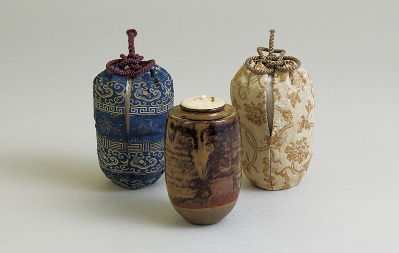 2-1御茶道具小田商店_高取肩衝茶入 銘 妹脊山