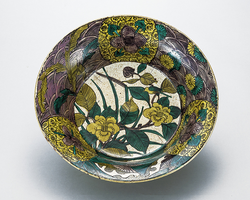 3-2遠田商店_青手古九谷大平鉢