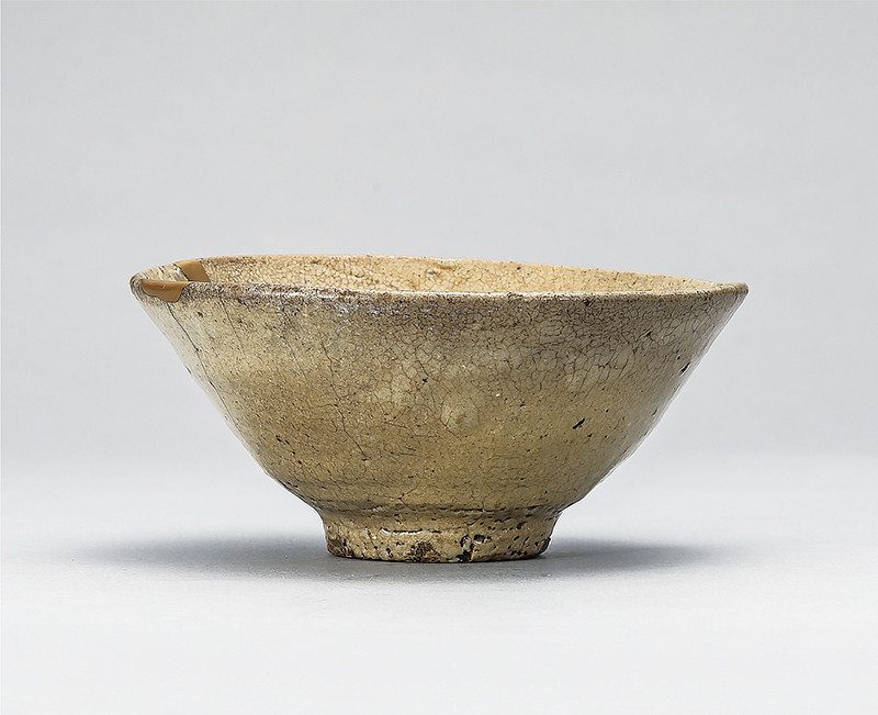 3-10谷庄_青井戸茶碗 銘・春霞