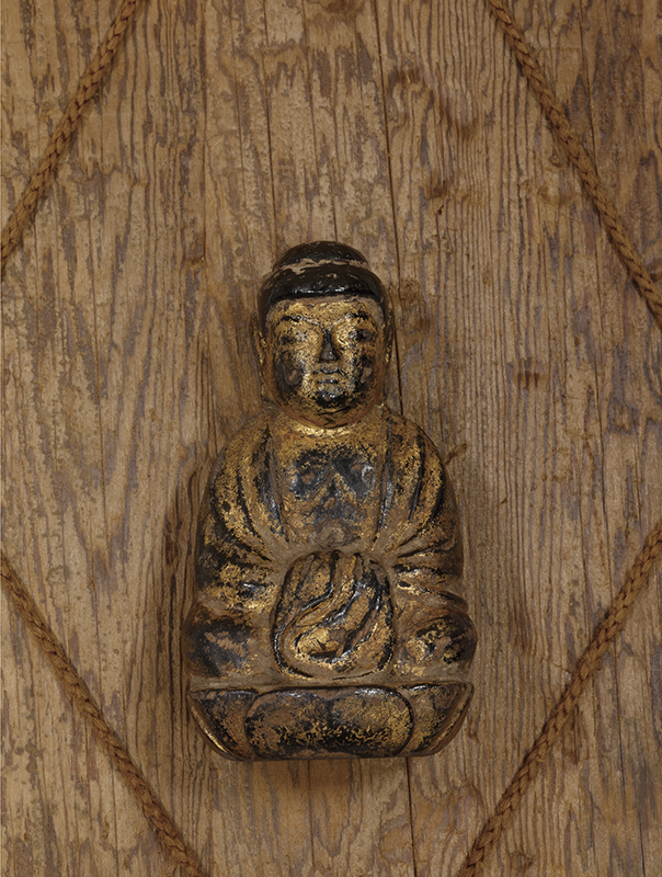 3-13古美術藪本_天平時代唐招提寺金堂廬舎那佛光背化佛