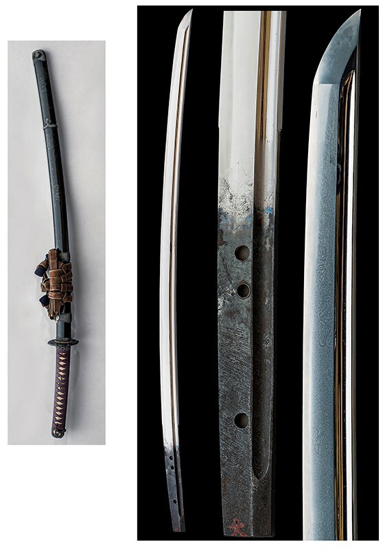 3-7五節堂_刀 無銘(宇多国房)(朱書)大