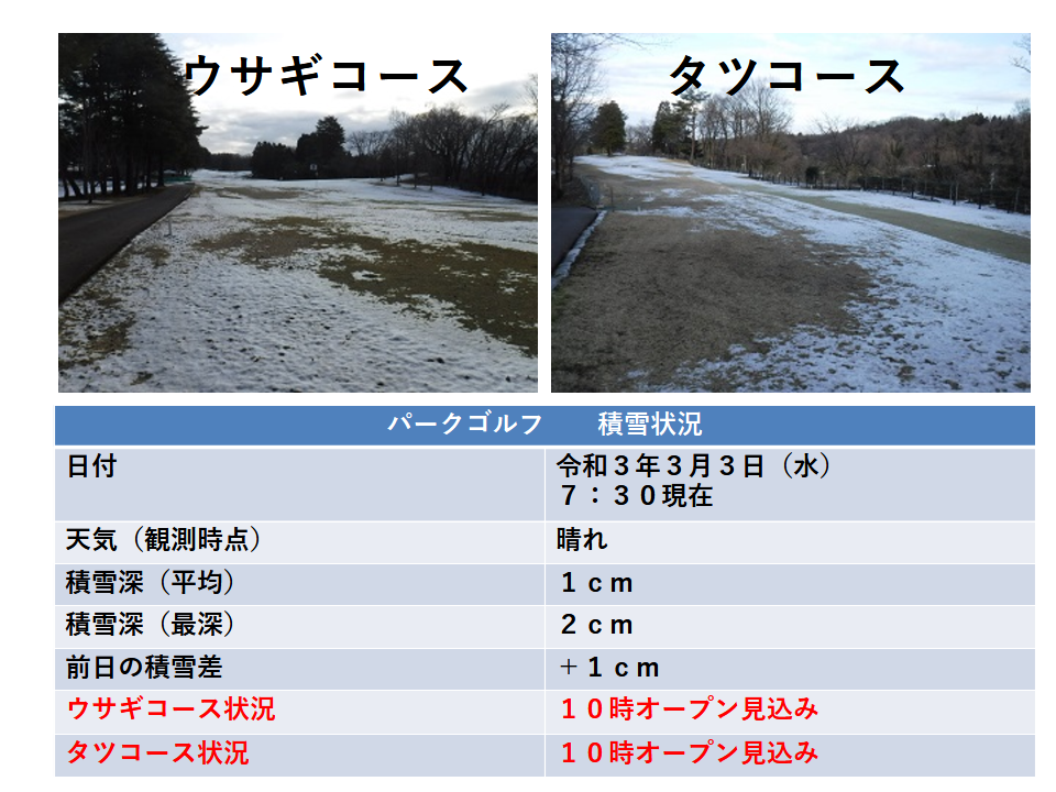 パーク(積雪情報)R