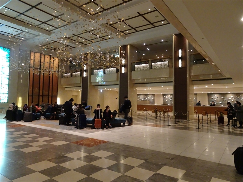 hotel lobby
