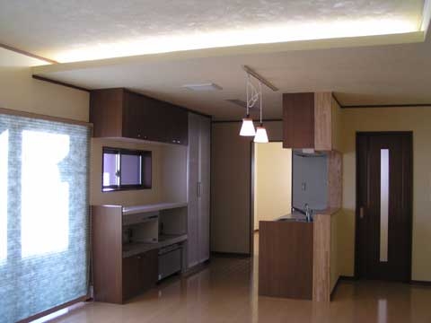 インナーガレージのある家 09