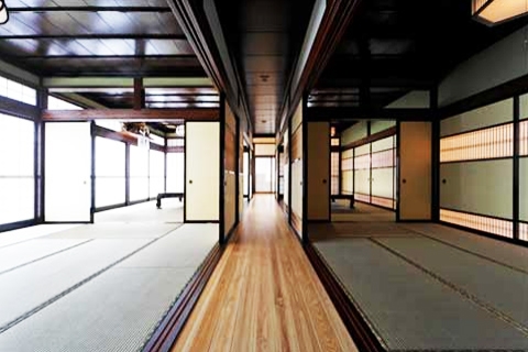 格式を持つ純和風の家04