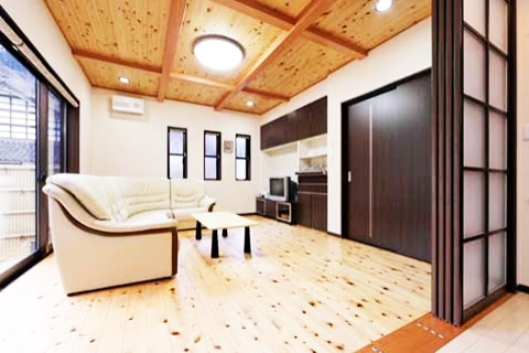 格式を持つ純和風の家06