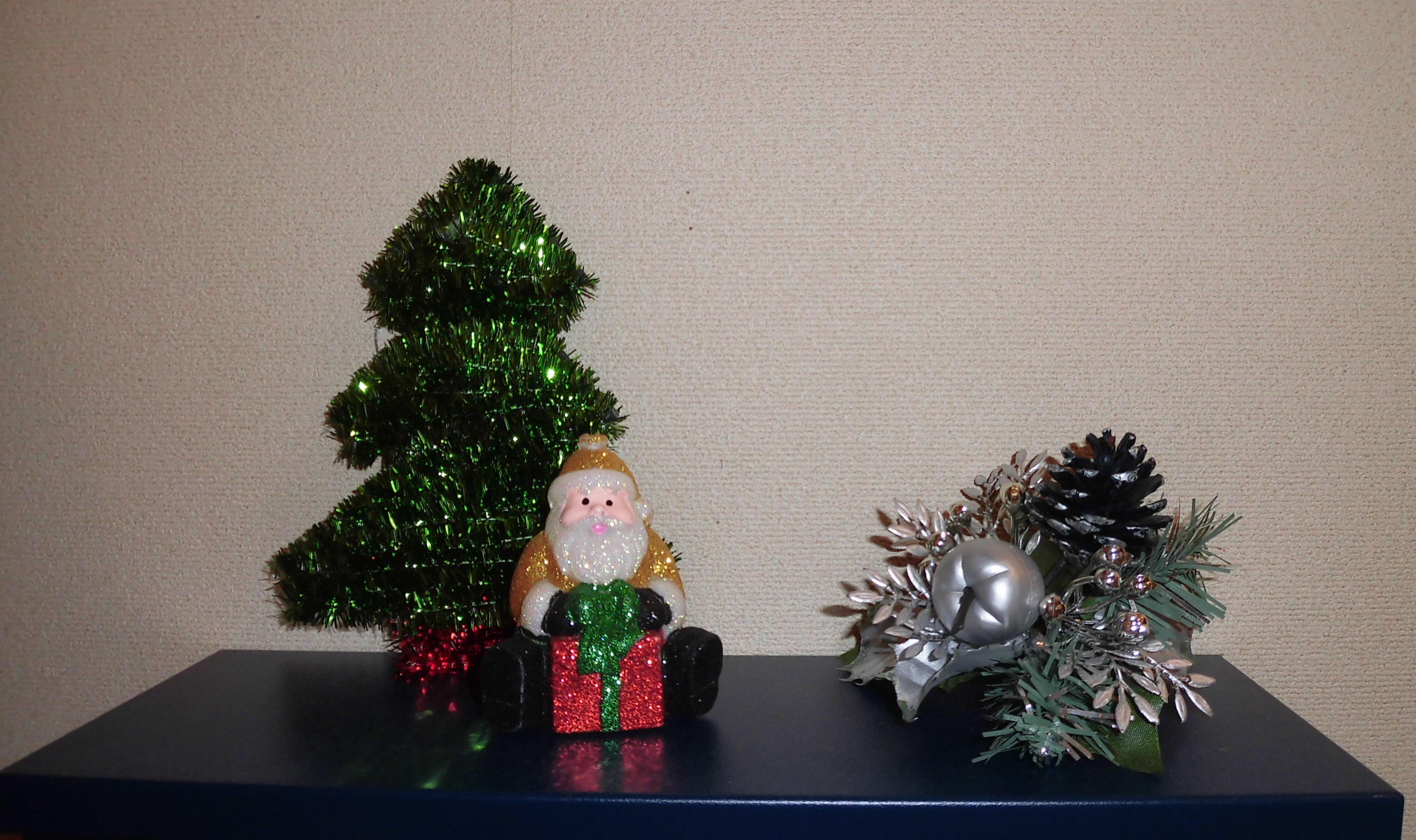 クリスマス飾りプレ