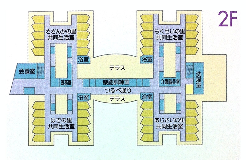 施設間取り図(2F)