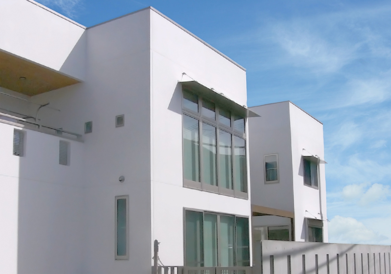 自然素材たっぷりの家