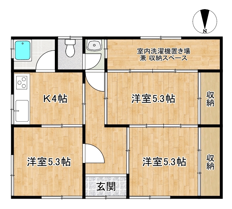 香芝市上中503-9 賃貸