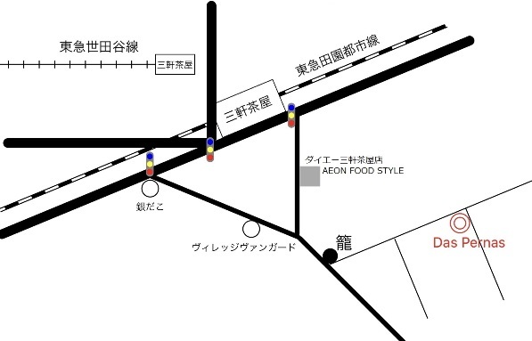 三軒茶屋MAP2