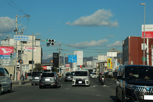柏原高校北交差点