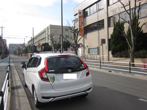 大阪府堺市北区新金岡郵便局前