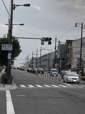 大阪市住吉区遠里小野付近