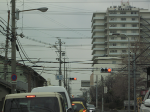 大阪府堺市堺区塩穴交差点付近