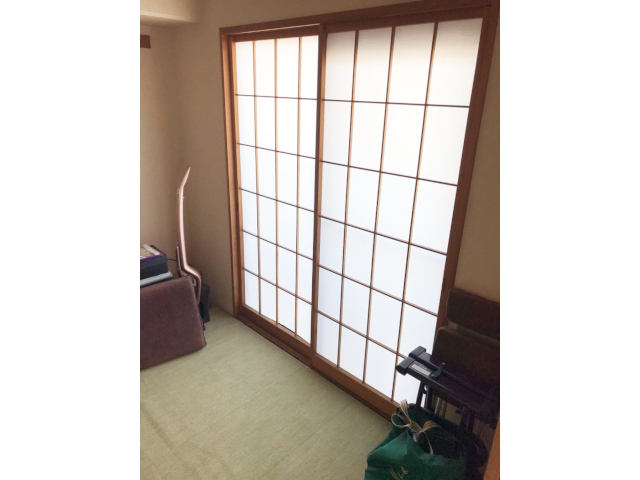 工事前 和室 障子s