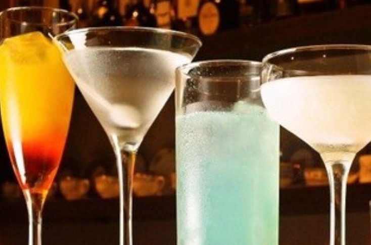 豊富なカクテル